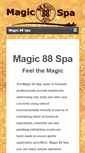 Mobile Screenshot of magic88spa.com